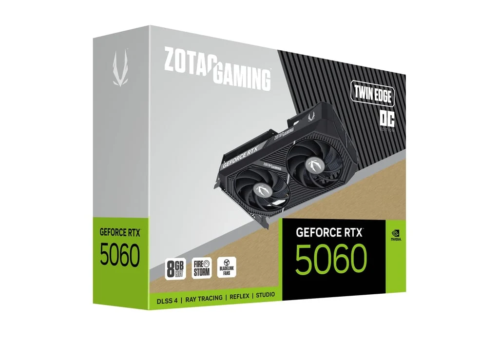 ZOTAC Gaming GeForce RTX 5060 Twin Edge OC GPU - Image 2