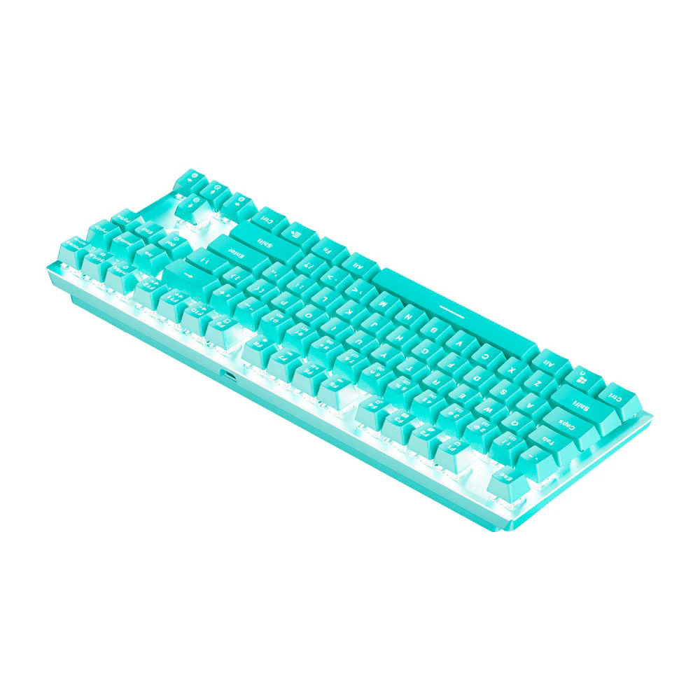 Teclado Mecánico Fantech MK856 MAXFIT87 Edicion Menta - Image 3