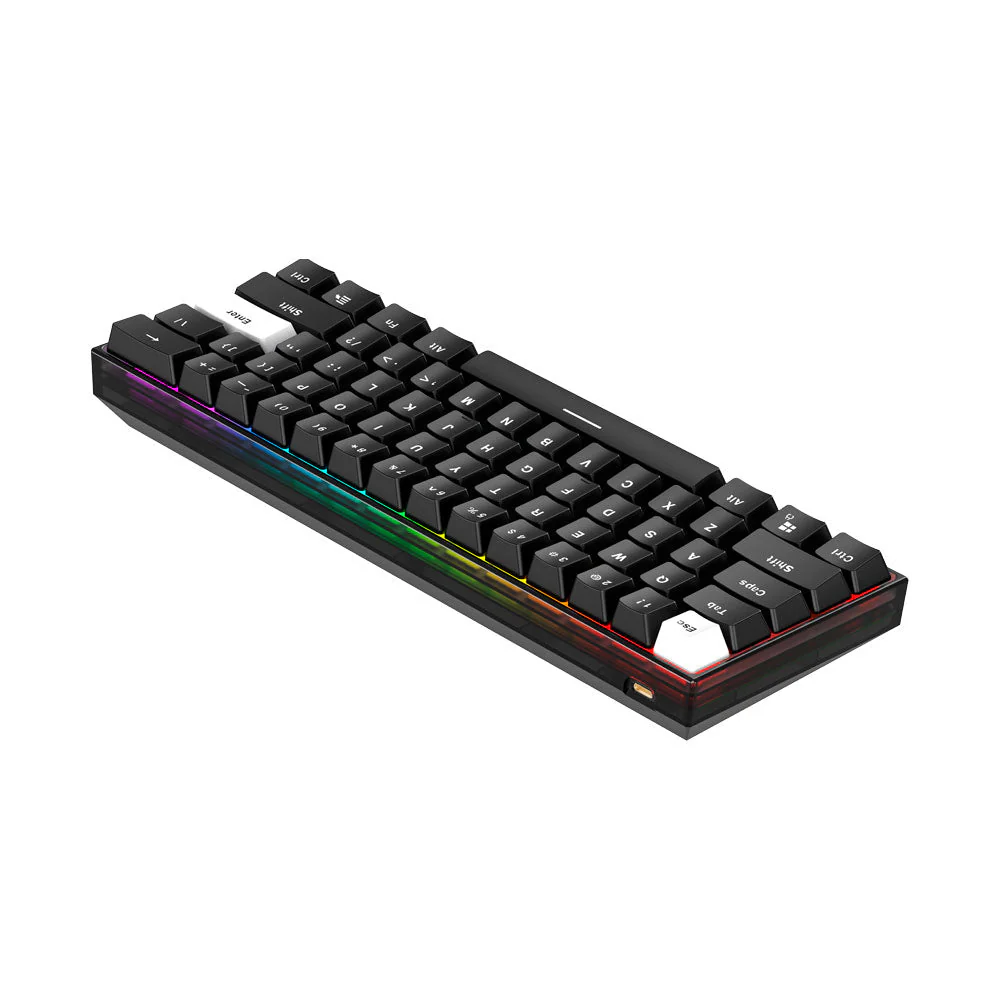 Teclado Mecánico Fantech MK857 MAXFIT 61 Inalambrico Frost RGB - Image 2