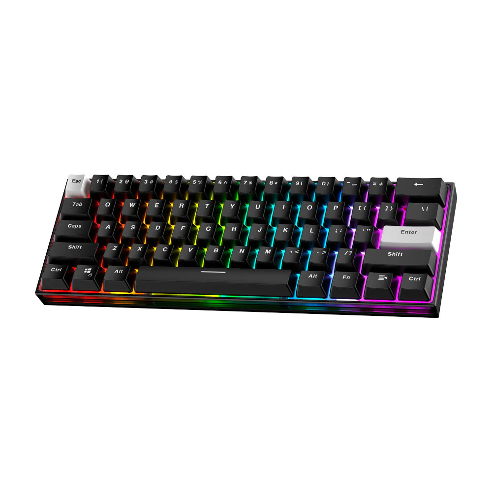 Teclado Mecánico Fantech MK857 MAXFIT 61 Inalambrico Frost RGB - Image 4