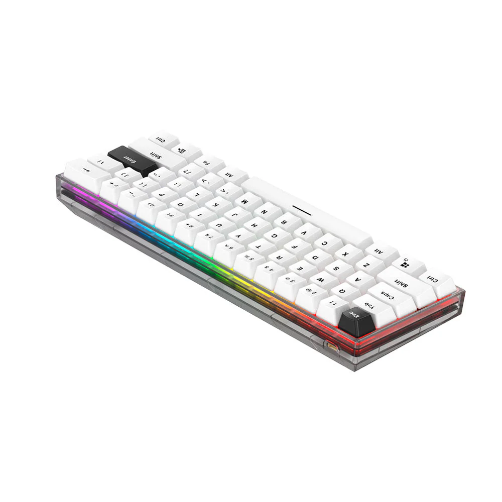 Teclado Mecánico Fantech MK857 MAXFIT 61 Inalambrico Frost RGB - Image 6