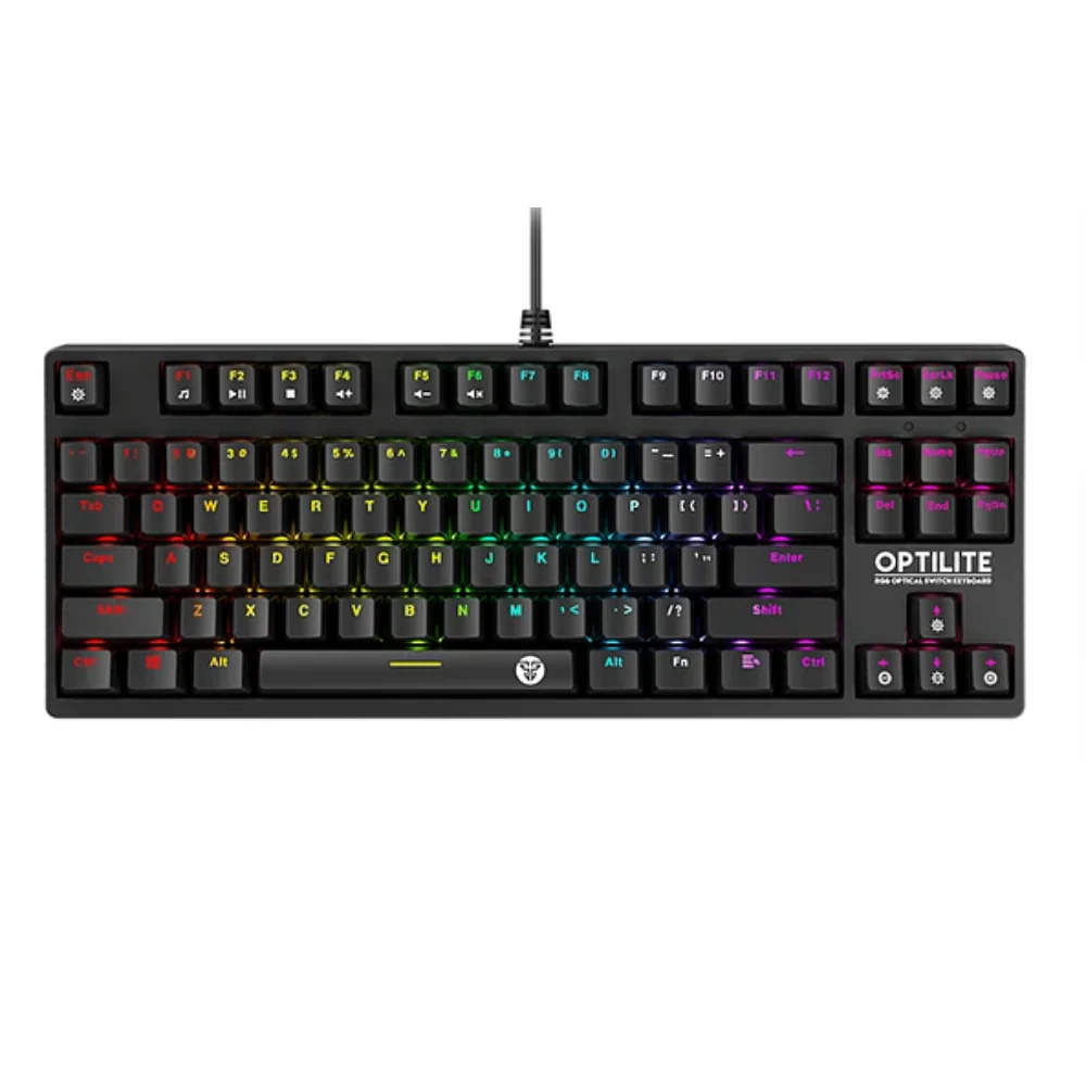 Teclado mecánico Fantech MK872 Optilite RGB