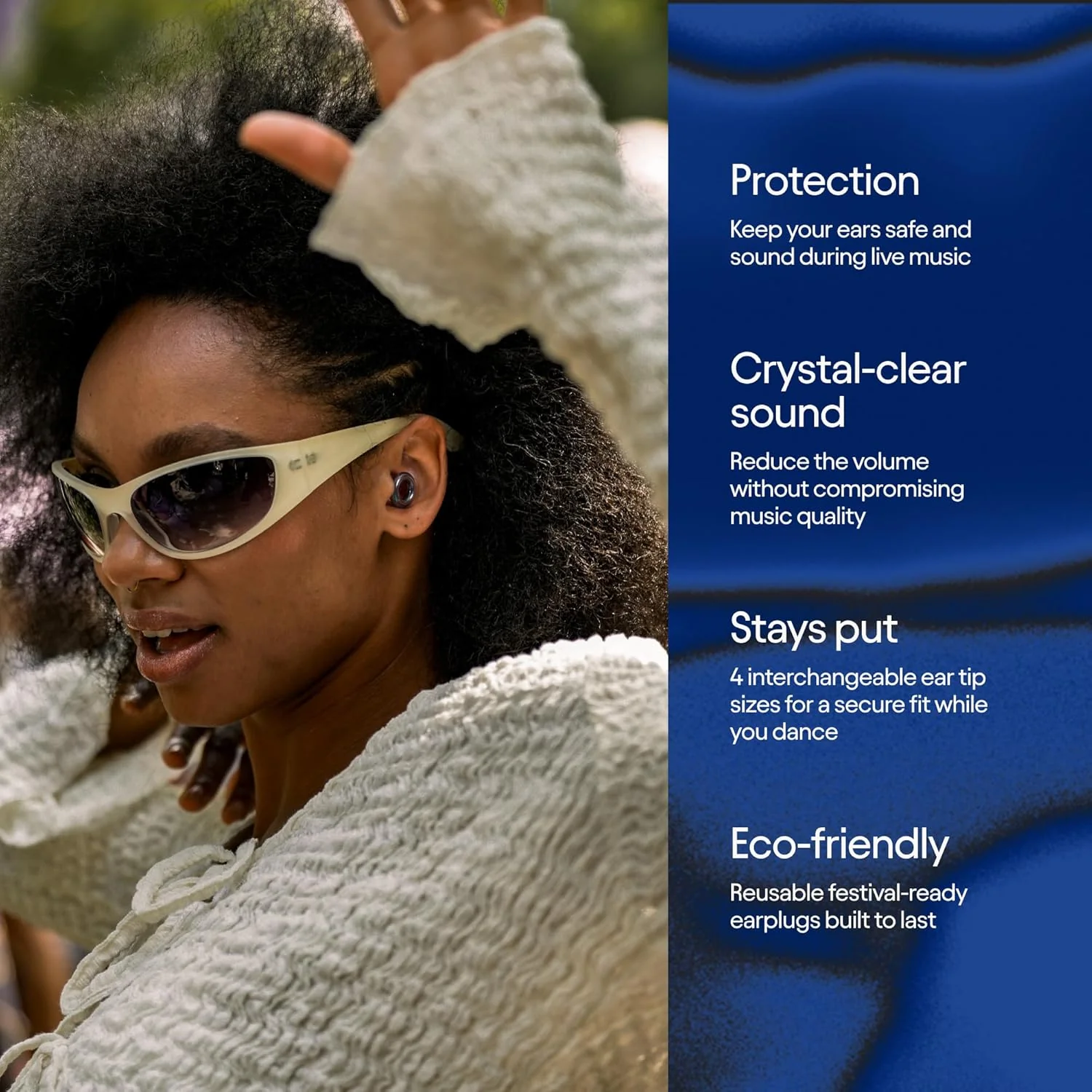Tomorrowland x Loop Experience 2 Tapones para los oídos – Elegante protección auditiva para conciertos y festivales, música en vivo, vida nocturna y músicos – Tapones para los oídos con reducción de ruido de 17 dB (alta fidelidad) – Edición limitada - Image 2