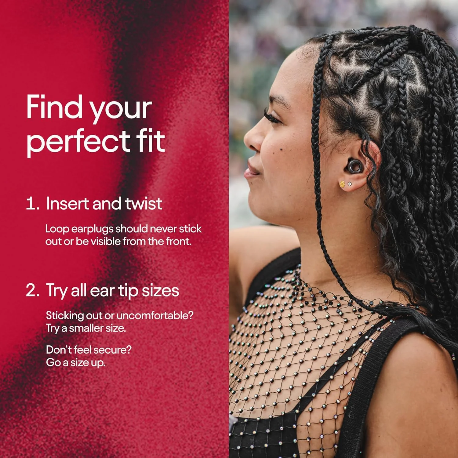 Tomorrowland x Loop Experience 2 Tapones para los oídos – Elegante protección auditiva para conciertos y festivales, música en vivo, vida nocturna y músicos – Tapones para los oídos con reducción de ruido de 17 dB (alta fidelidad) – Edición limitada - Image 7
