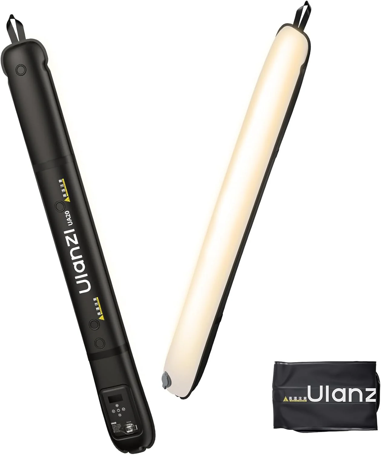 Tubo Luz Inflable Ulanzi LED 12W-120W RGB/Bi-Color Plegable - Image 10