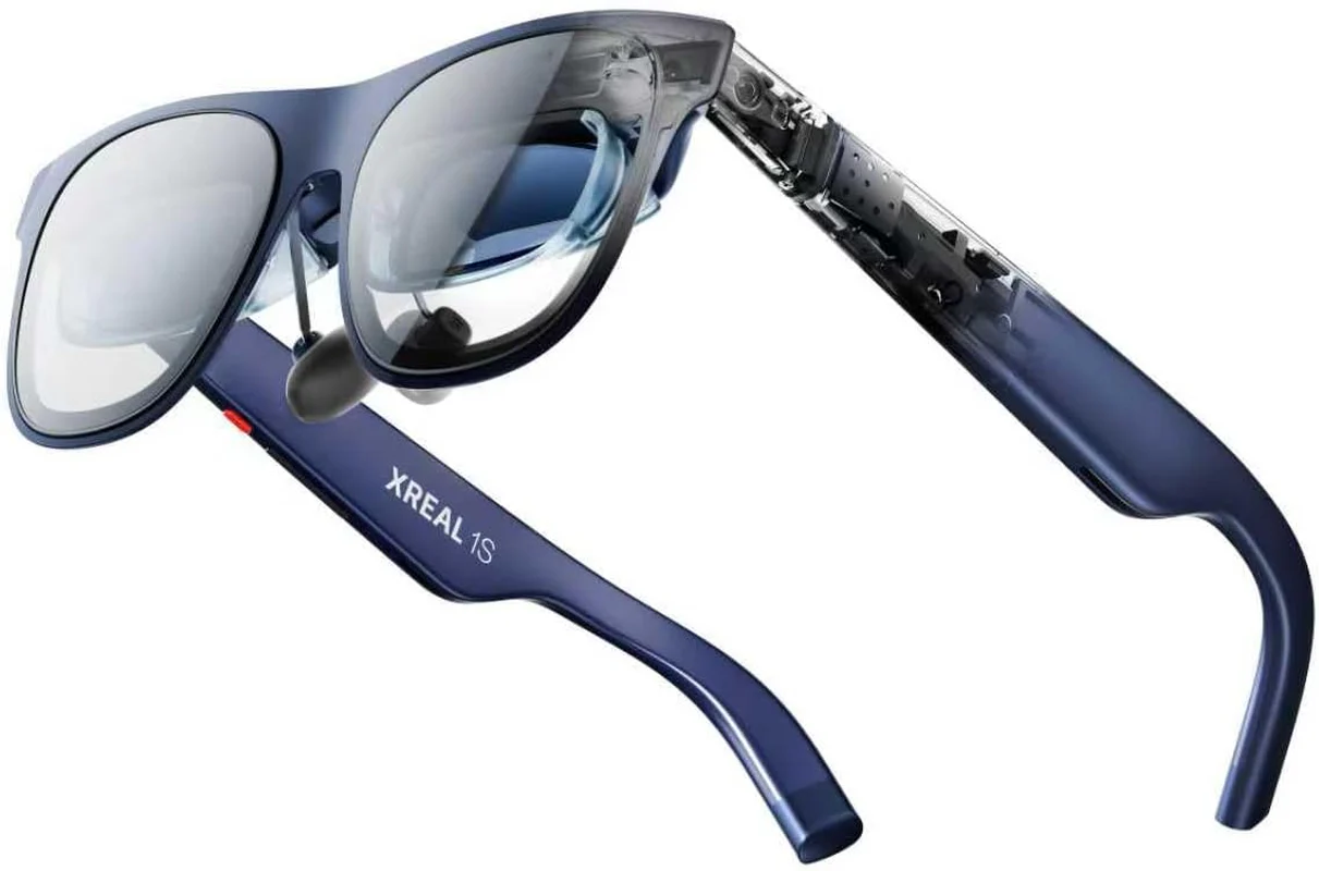 XREAL 1S Lentes de Realidad Virtual de 500" con Chip X1, Sonido Bose y 120Hz