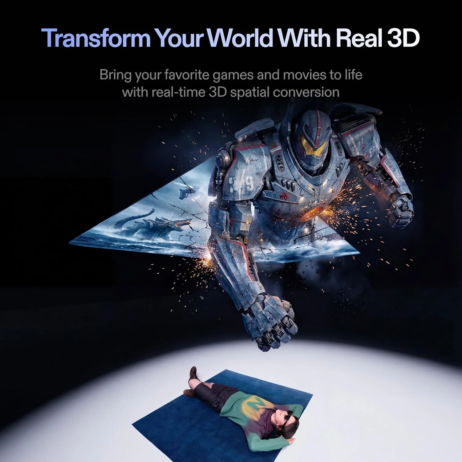XREAL 1S Lentes de Realidad Virtual de 500" con Chip X1, Sonido Bose y 120Hz - Image 6